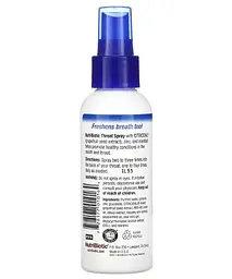 Для горла Throat Spray with Grapefruit seed extract 118 ml Nutribiotic vit0006057 - мініатюра 2