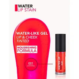 Тінт для губ Flormar Water Lip Stain відтінок 001 (Infinite Pink) 6.4 мл - мініатюра 5