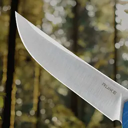 Ніж складаний туристичний Ruike P122-ME, (9.2 см) 14C28N / мікарта синій - мініатюра 13