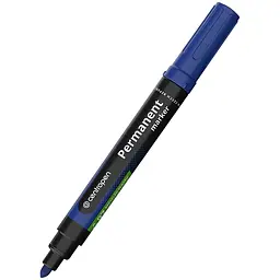 Маркер Centropen Permanent 8566 2.5 мм круглий синій упаковка 10 шт. (8566/03)
