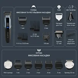 Машинка для стрижки Rowenta TN9730E0 (7290081) - мініатюра 2