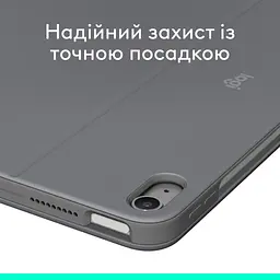 Чохол до планшета Logitech Combo Touch for iPad Air 13-inch (M2) OXFORD GREY - US (920-012618) - мініатюра 9