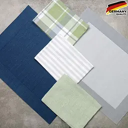 Набір кухонних рушників KELA Pasado зелений 65x45 см 3 шт (15969) - мініатюра 6