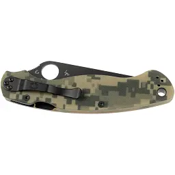 Ніж Spyderco Military 2 Black Blade Camo - мініатюра 4