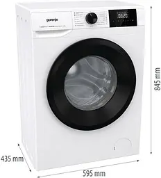 Пральна машина автоматична Gorenje W3NGPI72SBS/UA - мініатюра 4