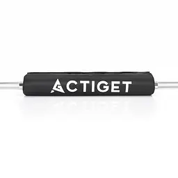 Накладка (бампер) на гриф Actiget Barbell Pad ACT0057 Black - мініатюра 6