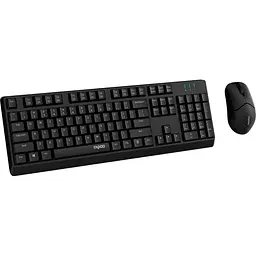 Комплект (клавіатура + миша) Rapoo X1500S Black [128615] - мініатюра 3
