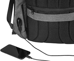 Рюкзак антизлодій з Rfid Topmove IAN352250 12L Бордовий з чорним - мініатюра 5
