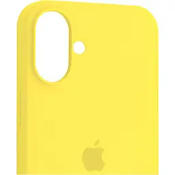 Чохол Silicone Case для Apple iPhone 16 Yellow AA [115084] - мініатюра 3