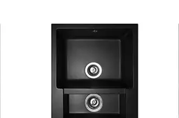 Кухонна мийка гранітна Miraggio LaPas black 786x489x203 00207907, Чорний - мініатюра 3