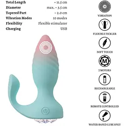 Анальний стимулятор Beau coeur Juvela RC Butt Plug - мініатюра 14