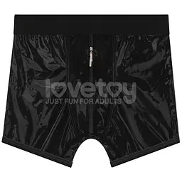 Труси для страпону Lovetoy Chic Strap-On Shorts, 40-43 (чорний) - мініатюра 6