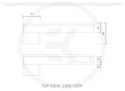 Резервуар для СРО Ekwb EK-QuantumX Loophole Distroplate D5 PWM - Black (3831109908440) (3831109908440) - мініатюра 5