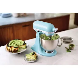Кухонна машина KitchenAid Artisan 5KSM125EMI з відкидним блоком 4.8 л колір мінеральна вода (5KSM125EMI) - мініатюра 7