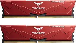 Оперативна пам'ять Team 32GB (2x16GB) DDR5 6400MHz T-Force Vulcan Red (FLRD532G6400HC40BDC01)