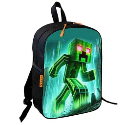 Рюкзак шкільний дитячий Майнкрафт Кріпер «Minecraft» 36х27 см для хлопчика (01168)