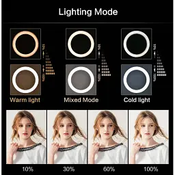 Кільцева LED лампа DK NNM-26 26см [122023] - мініатюра 3
