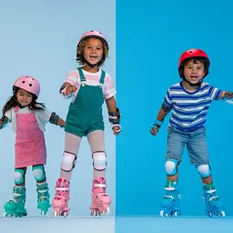 Роликові ковзани Yvolution Switch Skates Twista блакитні (YR25B4) - мініатюра 3