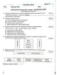 Українська мова. 7 клас. Контроль результатів навчання - Віктор Заболотний - мініатюра 3