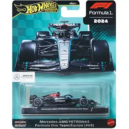 Болід Hot Wheels Mercedes-Benz 2024 George Russell Formula 1 колекційний (JBM18) - мініатюра 6