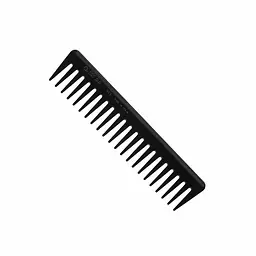 Гребінець для волосся Supercomb Чорний Janeke - мініатюра 2