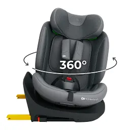 Автокрісло Kinderkraft i-Grow 2 Plus i-Size Grey (KCIGRO02GRYPL00) - мініатюра 3