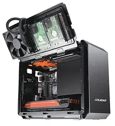 Корпус Cougar QBX Black (QBX) Без БП - мініатюра 8