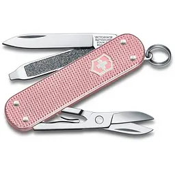 Ніж Victorinox Classic SD Alox Colors Cotton Candy 58мм 5функ ріфл.рож