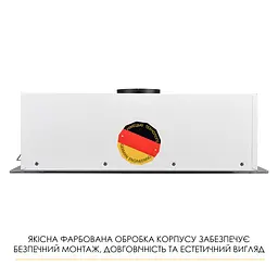 Витяжка повновбудована WEILOR LUMINA WBG 65 WHITE - мініатюра 14