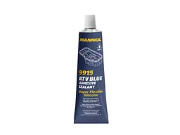 Герметик MANNOL блакитний силіконовий високотемпературний, 9915 RTV Adhesive Sealant Blue 85g