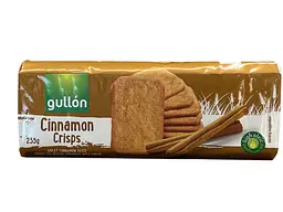 Печиво Gullon Cinnamon Crisps з корицею 235 г (8410376040920)