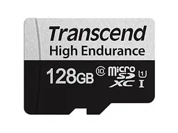 Карта пам'яті Transcend 350V High Endurance microSDXC UHS-I + SD Adapter 128 GB (TS128GUSD350V) - мініатюра 2