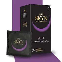 Презервативи Skyn Elite 24 шт. ультратонкі, латекс-фрі, комфорт та чутливість - мініатюра 3