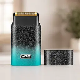 Бритва VGR 326 / Електробритва шейвер з LED-дисплеєм / Професійний шейвер