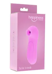 Вакуумний стимулятор клітора Toy Joy, силіконовий, рожевий - мініатюра 2