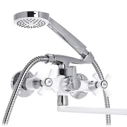 Змішувач для ванни Mixxus Omega 140 white MI2768 Білий матовий - мініатюра 3
