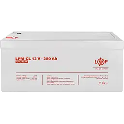 Акумуляторна батарея LogicPower 12V 280AH (LPM-GL 12 - 280 AH) GEL