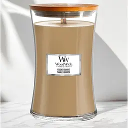 Свічка Woodwick Gilded Sands Large Позолочені піски 609 г (1759811E) - мініатюра 2