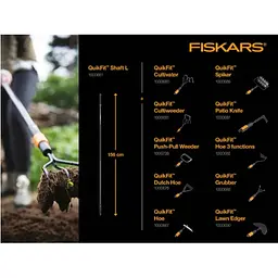 Тримач Fiskars QuikFit L 1.56 м чорний (1000661) - мініатюра 4
