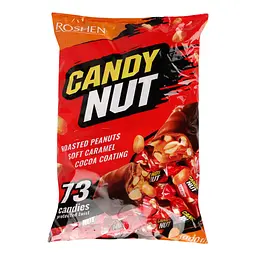 Уцінка. Цукерки Roshen Candy Nut м'яка карамель з арахісом 1 кг - мініатюра 2