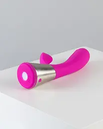 Вібратор-кролик Kiiroo Ohmibod Fuse 18 см рожевий - мініатюра 5
