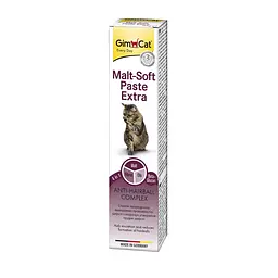 Вітамінна паста для кішок GimCat Every Day Malt-Soft Paste ДжимКет для виведення вовни зі шлунка кішок 20 г (арт.407081)