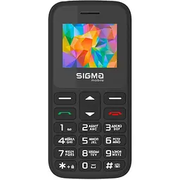 Мобільний телефон Sigma Comfort 50 HIT2020 Black (4827798120910)