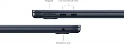 Ноутбук Apple MacBook Air 13,6" Late 2024 Midnight (MC7X4) - мініатюра 3
