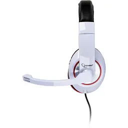 Навушники Gembird MHS-001 White MHS-001-GW - мініатюра 2
