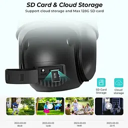 Камера відеоспостереження XPRO PTZ WiFi з можливістю дальнього доступу P11, 3MP (41564-15968_1082) - мініатюра 8