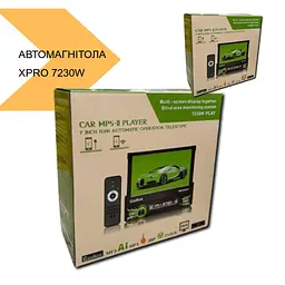Автомагнітола 1DIN з висувним екраном 7 XPRO 7230W (41114-7230W_2532) - мініатюра 3