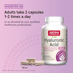 Гіалуронова кислота Jarrow Formulas Hyaluronic Acid 120 мг 120 капсул - мініатюра 6