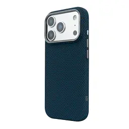 Чохол до мобільного телефона Armorstandart LikeCarbon2 MagCase Apple iPhone 17 Pro Kevlar Dark Blue (ARM88554) - мініатюра 5