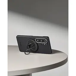 Чохол Pitaka Edge Case Aaron Button 600D Twill для Samsung Galaxy S26 Ultra Black/Grey (KS2601U) - мініатюра 10
